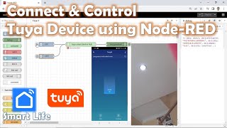 Connect and Control Tuya  Smart Life Device using NodeRED BARDI Smart Home [upl. by Marcel]