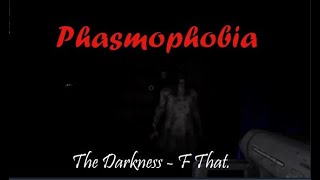 85 Phasmophobia The Darkness F That [upl. by Adnot]