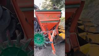 Massey 385 4WD delax tractor performance with alu planter  tractor video tractor stunts video [upl. by Ayn454]