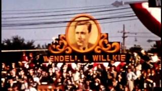 Wendell Willkie in Coffeyville Kansas 18Sep1940 [upl. by Nytsud]