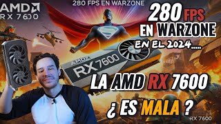 La RX 7600 En el 2024 Arrasa en Warzone con 280 FPS ¿Mejor que la RX 6600 Y La 3060quot [upl. by Elrae852]