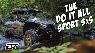 2023 Kawasaki TERYX KRX4 1000 eS Special Edition UTV REVIEW [upl. by Ahtnammas]