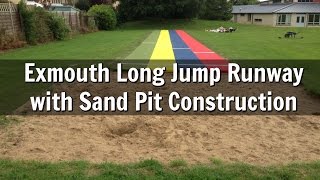 Exmouth Long Jump Runway with Sand Pit Construction [upl. by Golub]