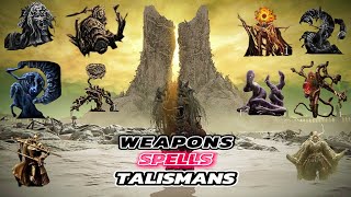 All Elden Ring DLC Remembrance Weapons and Spells Showcase  Shadow of the Erdtree [upl. by Karab]