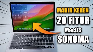 20 Fitur Baru MacOS Sonoma🔥 yang harus kamu ketahui [upl. by Ronel]