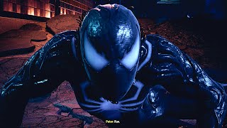 SpiderMan 2 Venom Symbiote Takes Over SpiderMan Scene 2023 PS5 4K 60FPS [upl. by Leicam]