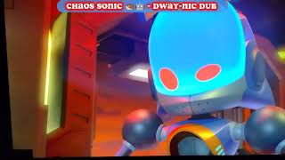 Chaos Sonic VS Prime Sonic I Dubbed Chaos Sonic in 1st Dub Both Sonics in 2nd sonicprime sonic [upl. by Hough]