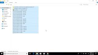 Diferentes maneras de seleccionar archivos o carpetas en windows 10 [upl. by Annovad]