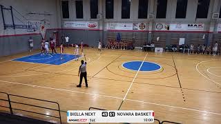 Under 19 Gold BIELLA NEXT  NOVARA BASKET [upl. by Hadley]