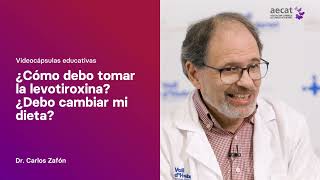 ¿Cómo debo tomar la levotiroxina ¿Debo cambiar mi dieta [upl. by Joshua]