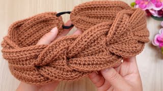 🔴El Regalo Tejido mas hermoso q puedes dar  diadema tejida a crochet crochet headband [upl. by Oslec]