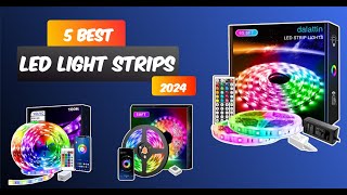 Top 5 Best LED Light Strips 2024 [upl. by Frants]