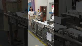 Conveyor belt check weigher dynamic weight check for production linecheckweigh checkweigher [upl. by Cleaves501]