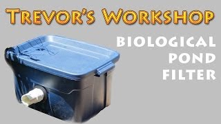 Homemade Biological Pond Filter [upl. by Sapphira]