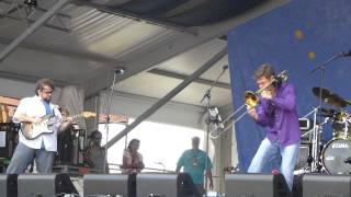 Bonerama  Helter Skelter  New Orleans JazzFest 2013 [upl. by Drahcir543]