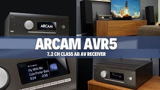 ARCam AVR5 AV Receiver  Quick Look India [upl. by Ressler]