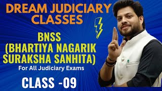 COMPLETE BNSS 2023 LECTURE 9 section 8 9 Session Court amp Judicial magistrate  Dream judiciary [upl. by Meingolda]