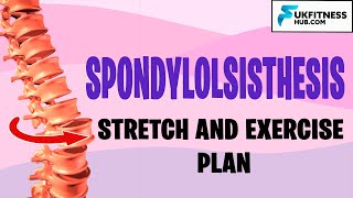 Exercise and Stretch Plan For Spondylolisthesis  Beginner to Advanced [upl. by Harmon]