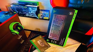 Nuovo UNBOXING MOUSE e TASTIERA RGB RAZER âś… amazon razer [upl. by Lawlor]