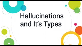 Hallucinations and Its Types PsychologyUrduHindi [upl. by Llehsad295]