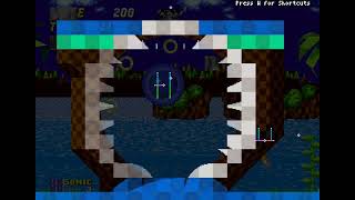 Green Hill Zones Broken Collision in the Sonic 2 Nick Arcade Prototype Visualized [upl. by Averir]