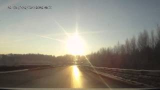 Meteor Explosion In Russia 2152013 [upl. by Yeknarf]