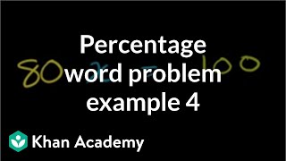 Percent word problem example 4  Decimals  PreAlgebra  Khan Academy [upl. by Flagler787]