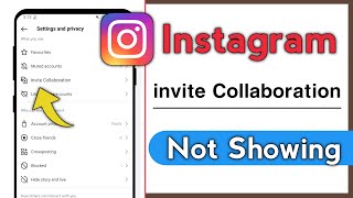 invite Collaboration Instagram Not Showing How To Fix invite Collaboration Option Not Showing 2024 [upl. by Pascia]