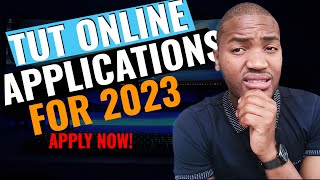 How to apply at Tshwane University of Technology TUT online 2023 [upl. by Eelnayr]