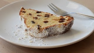 Quarkstollen Backen Rezept  Simple German Christmas Stollen with Quark  ENG SUBS [upl. by Gennie912]