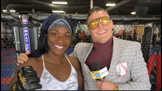 Claressa Shields First Reaction Training with Henry Cejudo Wants Anderson Silva KO Jake Paul [upl. by Eedya]