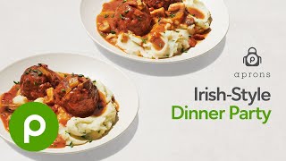 Lamb Meatballs with Mashed Potatoes – Publix Aprons® Cooking School Online [upl. by Kristo]