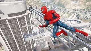 GTA 5 SPIDERMAN Ragdolls Compilation 23 GTA 5 Fails Funny MomentsRagdolls [upl. by Aedni]