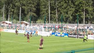 PINZOLO 2015 Ultimo allenamento del ritiro per la Roma [upl. by Andris231]