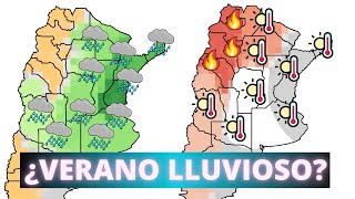 TENDENCIA  ¿Cómo será el verano en Argentina ¿Más lluvias [upl. by Samantha]