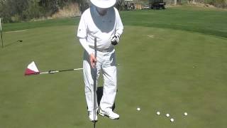 How to putt side straddle legallyJohnDahlGolfcom [upl. by Neeruam]