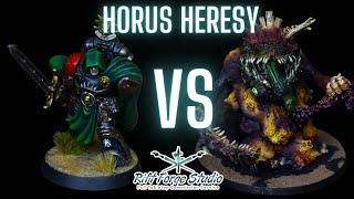 Dark Angels vs Daemons of the Ruinstorm Warhammer Horus Heresy Battle Report Ep18 [upl. by Risan]