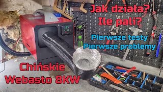 Ogrzewanie Postojowe Chińskie Webasto VEVOR 8KW  TEST [upl. by Siravat]