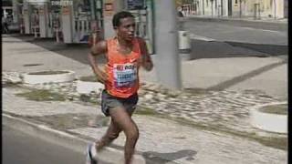 Zersenay Tadese 5823 WR in Lisbon [upl. by Eelamme997]