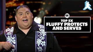 Top 5x Fluffy Protects and Serves  Gabriel Iglesias [upl. by Elleiram]