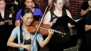 The Lark Ascending  Christabel Lin with Austin Cantorum choir [upl. by Neahs]