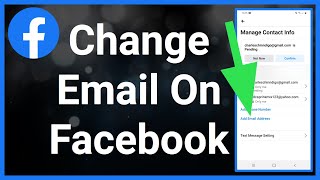 How To Change Email On Facebook [upl. by Premer11]