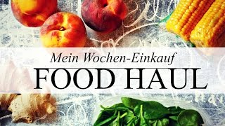 FOOD HAUL deutsch Mein veganer WochenEinkauf [upl. by Kcirdes]