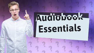 What is needed to listen to audiobooks [upl. by Annailuj104]