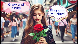 🎵 Lofi Lyrics  Grow and Shine  Inspiring Learning Song  English song  Love  Music [upl. by Billie635]