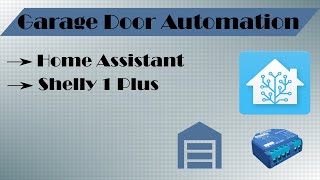 Garage Door Automation with Home Assistant and Shelly 1 Plus [upl. by Gavriella53]