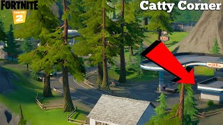 NEW CATTY CORNER UPDATED LOCATION GAMEPLAY FORTNITE CHAPTER 2 SEASON 5 LOOTING GUIDE SHOWCASE [upl. by Eneluj172]