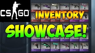 CS GO  My Inventory Showcase Hyper beast Bayonet Slaughter and More Rare CSGO Skins [upl. by Barthold982]