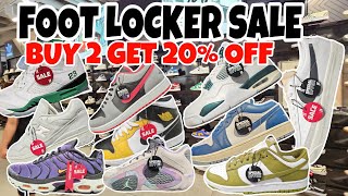 FOOT LOCKER SALE 30 OFF HALOS LAHAT NG JORDAN 1 AT DUNKS AF1 KASAMA AT BASKETBALL SHOES [upl. by Ariam]