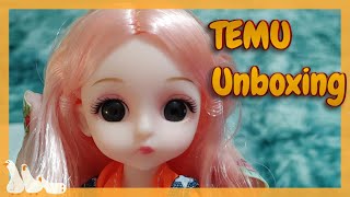 Temu UnboxingADORABLE Ball Jointed Doll temuunboxing temu doll adorable balljointeddoll cute [upl. by Lundeen]